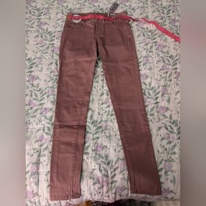 Amethyst Size 3 Pink Skinny Jeggings